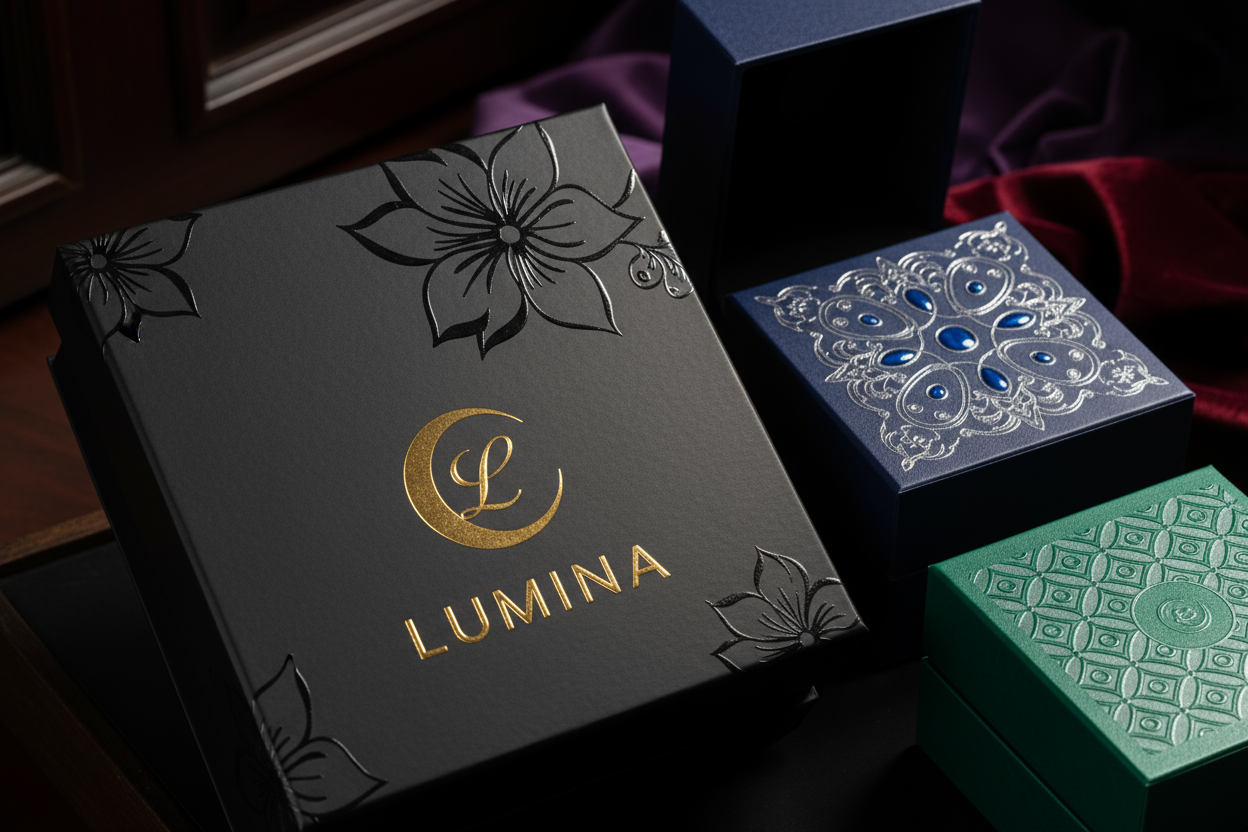 精緻工藝實踐：局部上光與浮雕技術在精品包裝中的應用