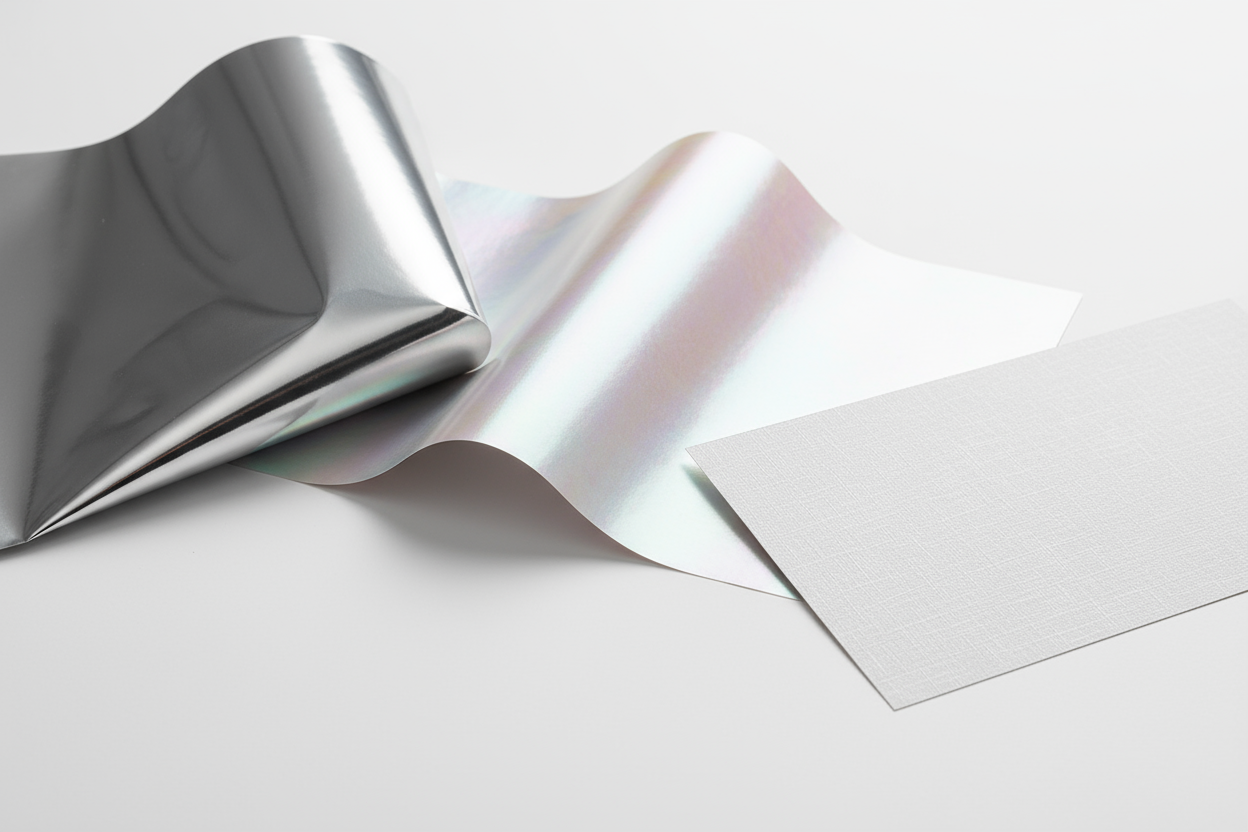 銀箔紙、珠光紙與細紋紙